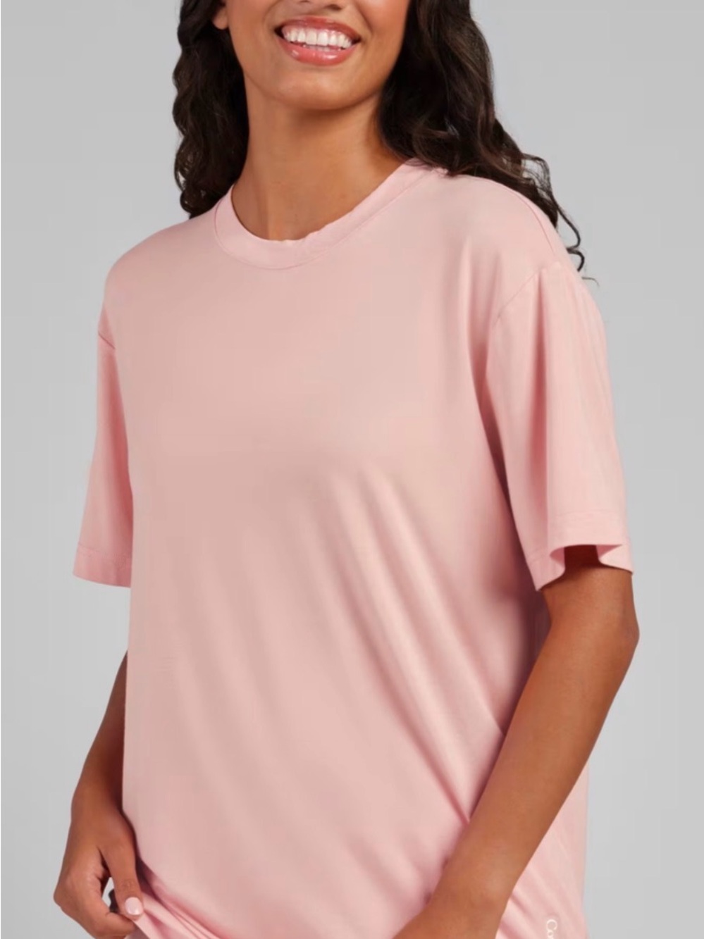 Comfrt Cloud Lounge Tee M Unisex Bubble Gum NWT Oversized W/TTS M Soft Stretch